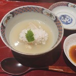 銀座 しのはら - 鱧入りスープ？