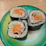 すし江戸 - サーモン巻