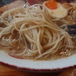 トラの夢 - ・ソリッドな極細カタ麺