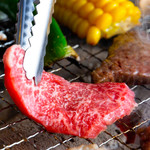 焼肉 大吉 - 七輪カット