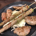 野菜肉巻き　逢楽 - 