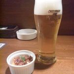 nobu’s - 2012.1. 生中＆付き出し