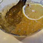 台湾料理故宮 - 5回目1/16デザート　オーギョーチ250円