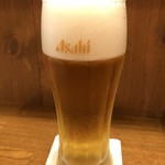 イタメシ屋 パッポーナ - 生ビール。