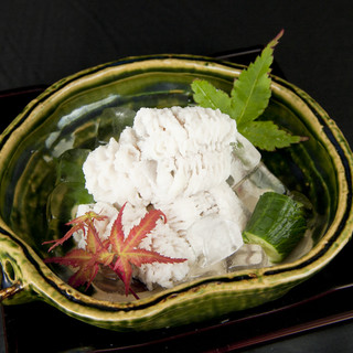 ご希望が有れば目の前にてさばきたてをご用意させて頂きます。