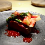 TTOAHISU - 長州和牛のシャトーブリアンに広東パクチーのソテー