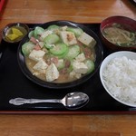 Oshokujidokoro Fukuya - へちまの味噌煮