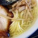 塩そば専門店 桑ばら - 塩ワンタンそば