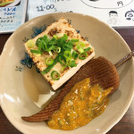 うどん商人つづみ屋 - 焼き豆腐＆長天おでん