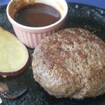食の音色 癒暖 - 鉄板ハンバーグステーキ