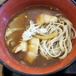 十割蕎麦 鴨料理 ならや - カレー南せいろ蕎麦（ぶた肉）