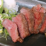 Hiroshimanosakedokorootamaya - 広島牛の炭火焼きステーキ