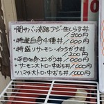 海の幸　翔 - この日のメニュー２