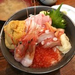 海の幸　翔 - おまかせ海鮮丼＠1500円