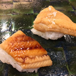 鮨處つの田 - 穴子 塩とツメで