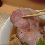 なにわ 麺次郎 - レアチャーシュー