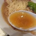なにわ 麺次郎 - スープ