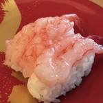 回転寿司 余市番屋 - 南蛮エビ