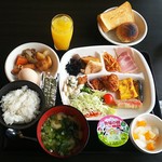 ニューステーションホテル・プレミア - 朝食ﾊﾞｲｷﾝｸﾞ700円