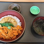 うに むらかみ - ★利尻・礼文島産うに食べ比べ丼