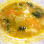 Lot - 2012/jan お魚ランチ 1800円：ミネストローネ