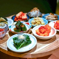 焼肉㐂舌 南船場 - ☆前菜 旬菜ナムル キムチ盛り合わせ