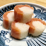 Masu No Sushi Hompo Minamoto - 伝承館 竹ずし サクラマス 3,700円