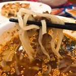 バーミヤン - 広島流肉盛り辛つけ麺リフト