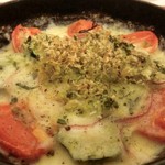 トラットリア 29 - 「ズッキーニとトマトとモッツアレラの香草パン粉焼き」：野菜が活きたグラタン風のパン粉焼き♪
