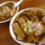 二代目 おやじの店 昌 - 「チャーシューメン」と、「ラーメン」