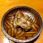 すし 喜邑 - 2019.6.  蛤のオイル漬け