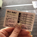 Fuji Shiyokudou - 初めて買った舟券♪