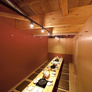 [Private room with sunken kotatsu] Calm atmosphere where you can take your boss with you