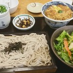 ふく福 - ミニ丼ザルセット