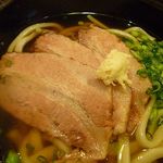 さぬきうどん冨家 - 豚バラ肉うどん（温） 800円