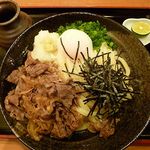 さぬきうどん冨家 - 牛肉ぶっかけ（冷） 1,040円