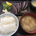 Ebisumaru - かつおたたき定食の小サイズ880円