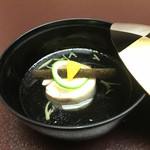料亭 大宮 一の家 - 椀物。
      美味し。
