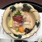 料亭 大宮 一の家 - お造り。
      美味し。