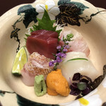 料亭 大宮 一の家 - お造り。
      美味し。