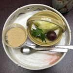 料亭 大宮 一の家 - デザート。
      美味し。