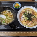 Terakoya - カツ丼＋ミニうどん