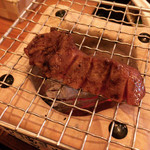 牛タン圭助 - ミニ七輪でお好みの焼き加減に♪