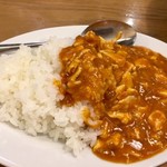 むぎとオリーブ - 特製バターチキンカレー250円