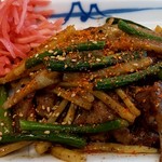 Matsuya - 牛肉と筍のオイスター炒め