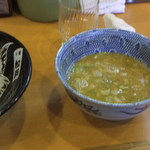 中華蕎麦 とみ田 - スープ割り