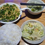 淘湘記 - 玉子とピーマン炒め(800円)