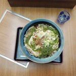 めん房 新月亭 - 「めかぶうどん大盛」