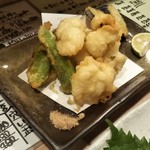 Tatsumiya - 太刀魚の天ぷら。うまいっす。