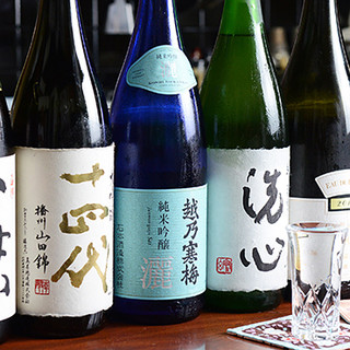 [High-quality sake & premium shochu] We have a selection of famous sake that goes well with Yakitori (grilled chicken skewers)